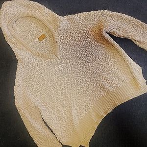 Ultra Soft Cream Cropped Hoodie